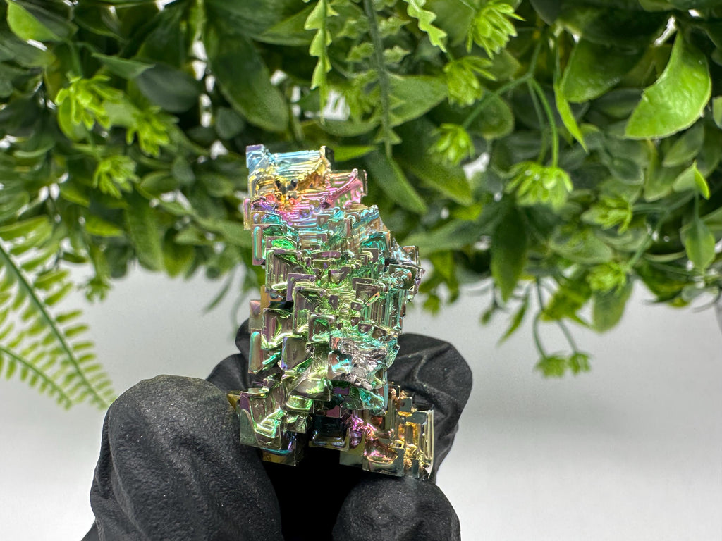 Rainbow Bismuth Crystal: Rare Gemstone Specimen,wholesale Bismuth
