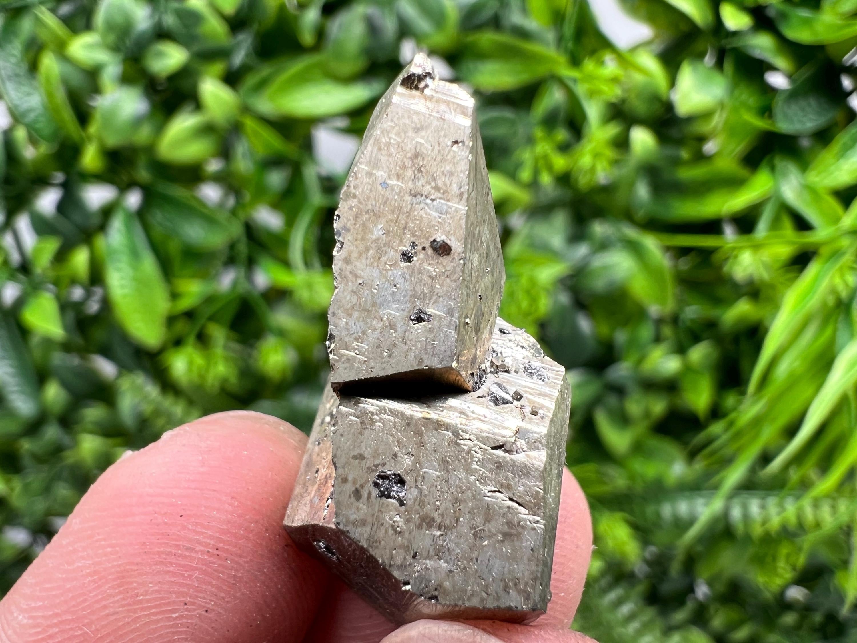 Mini Pyrite Cluster: Rare Crystallization from Borieva Mine