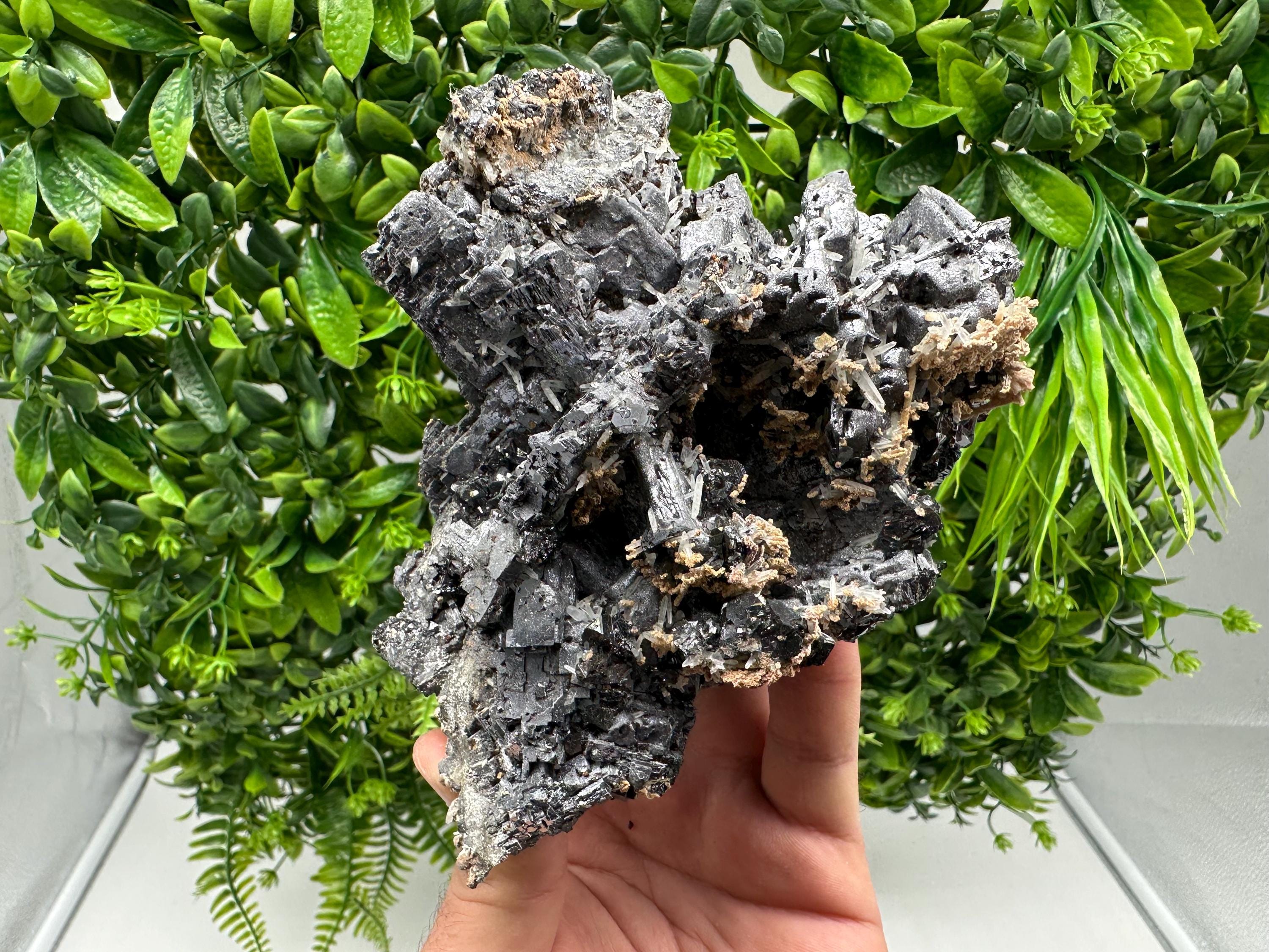 Wonderful Galena,Sphalerite,Siderite on Quartz from 9th September mine,Madan,Bulgaria,natural,collection mineral specimen,crystal,gift,decor