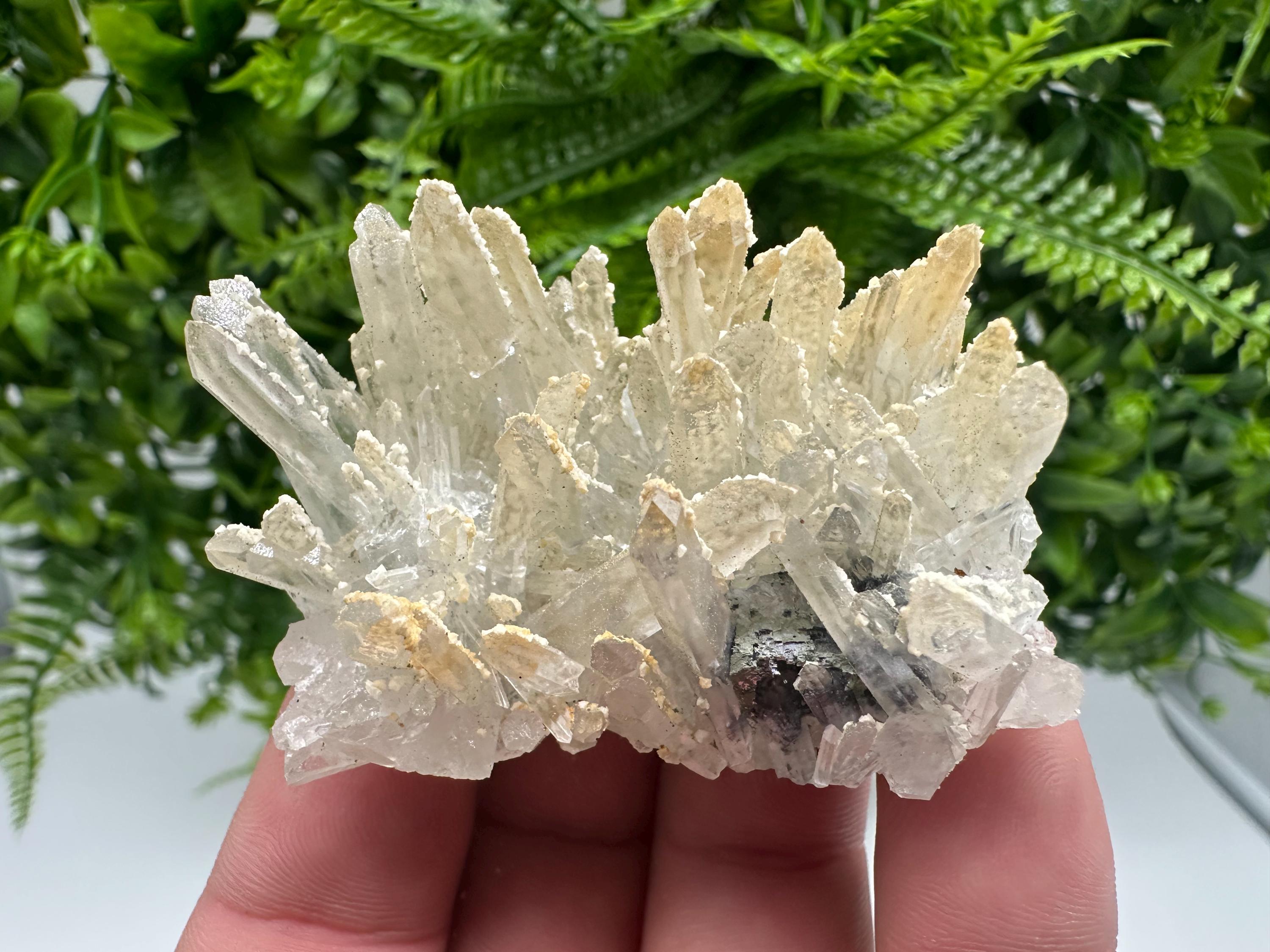Quartz with Calcite Mineral Specimen, Krushev dol Mine, Bulgaria