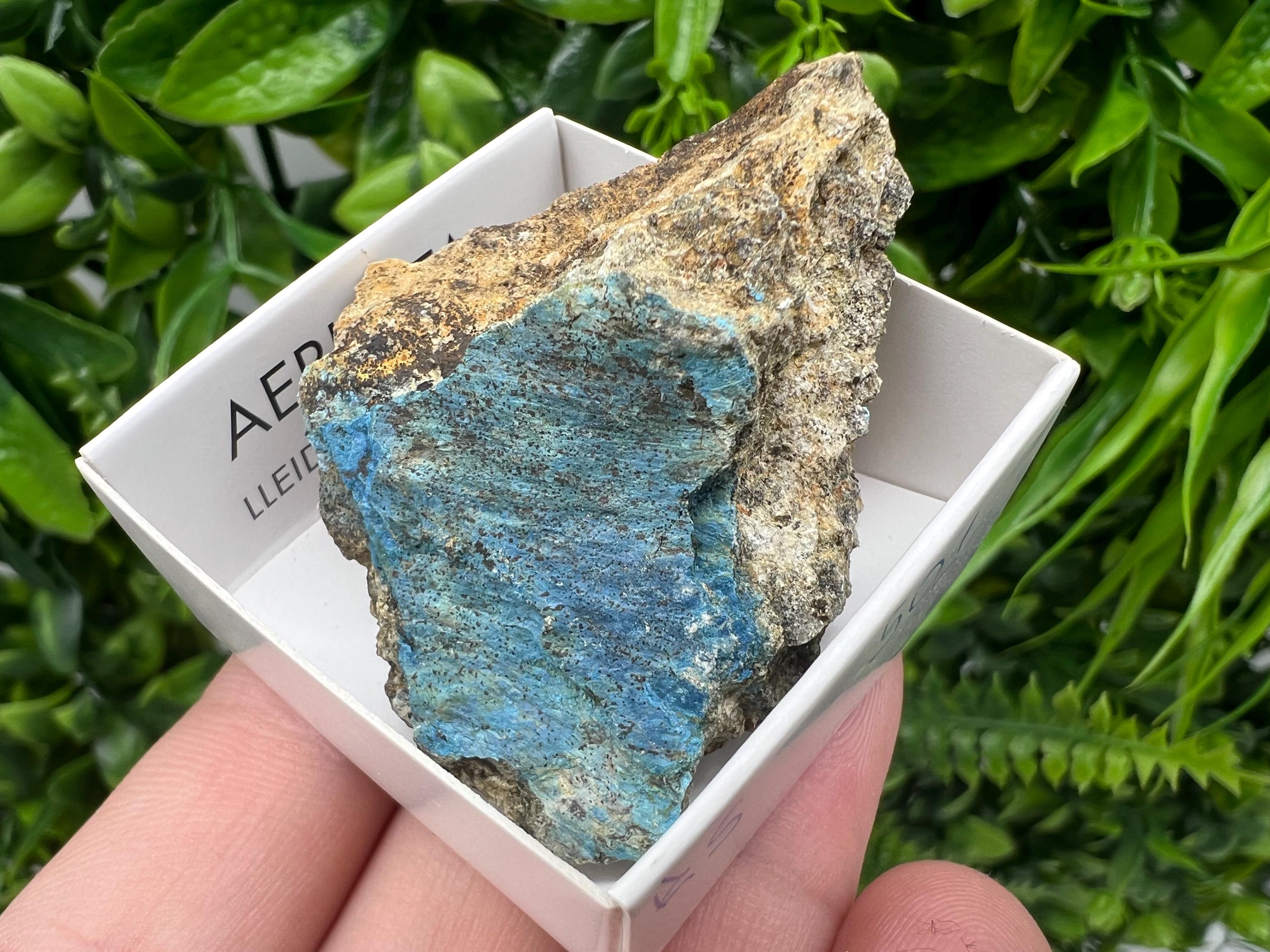 Rare Raw Aerinite Mineral Specimen: Collection Crystal from Lleida, Spain