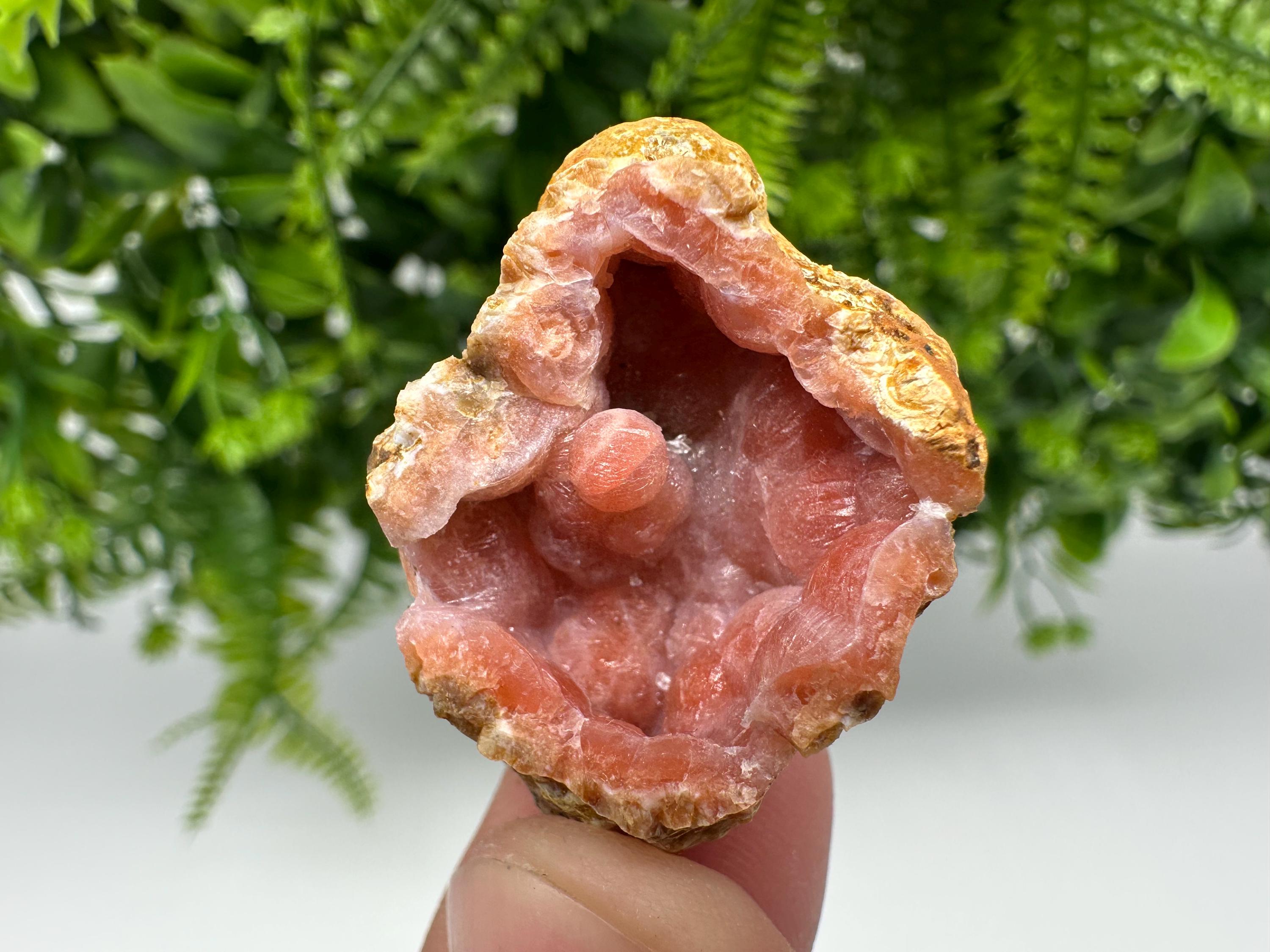 Moroccan Red Chalcedony Crystal, Mineral Specimen