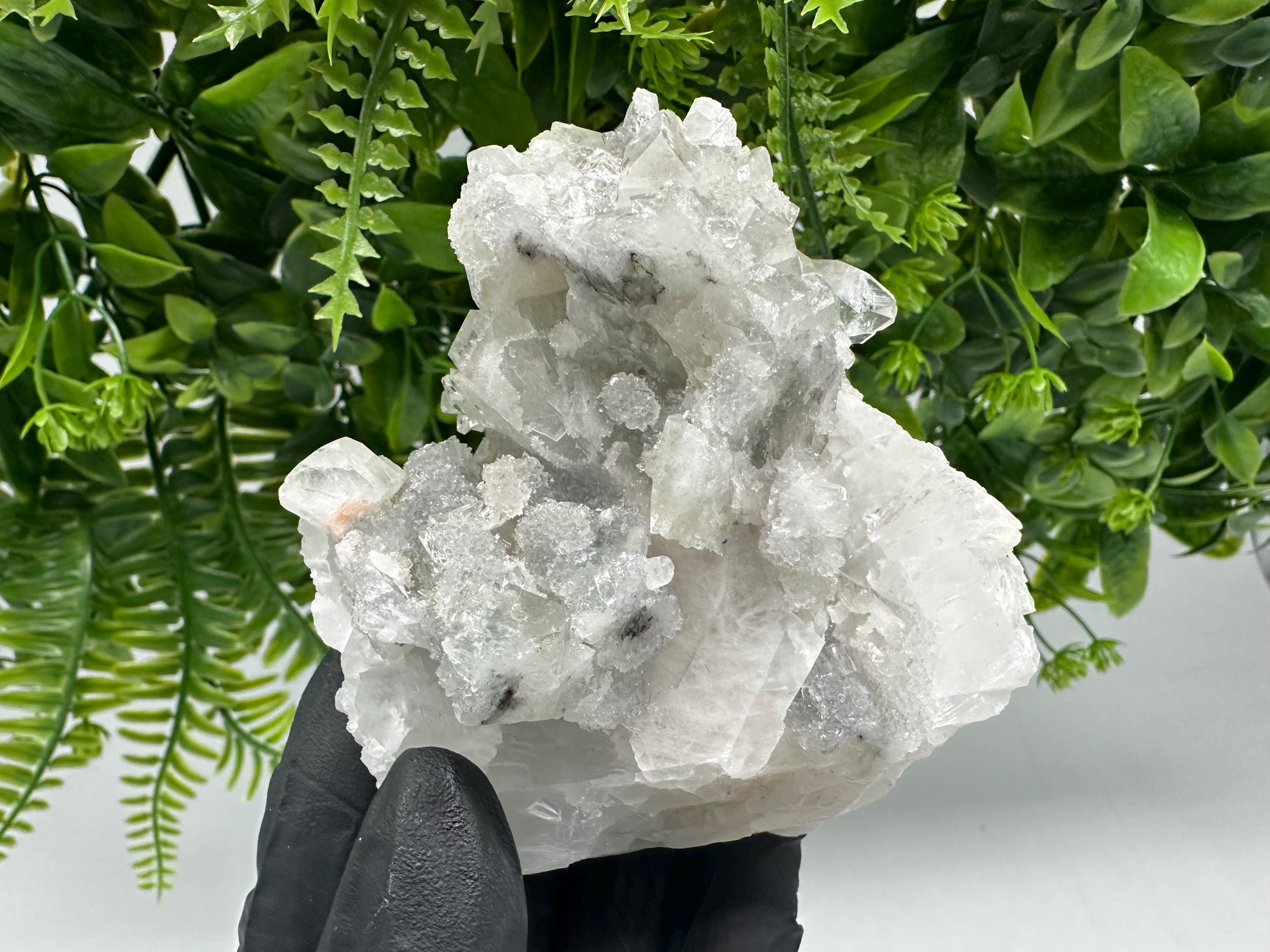 Natural Chalcedony Specimen, India Crystals, Home Decor (333 grams)