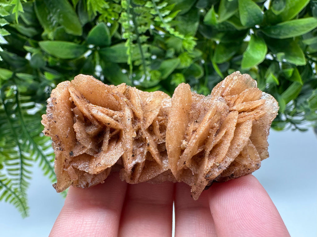 Natural Desert Rose Crystal - Root Chakra Healing Selenite Brown Stone - Vitality & Creativity Boost - Spiritual Gift for Home Decor,mineral