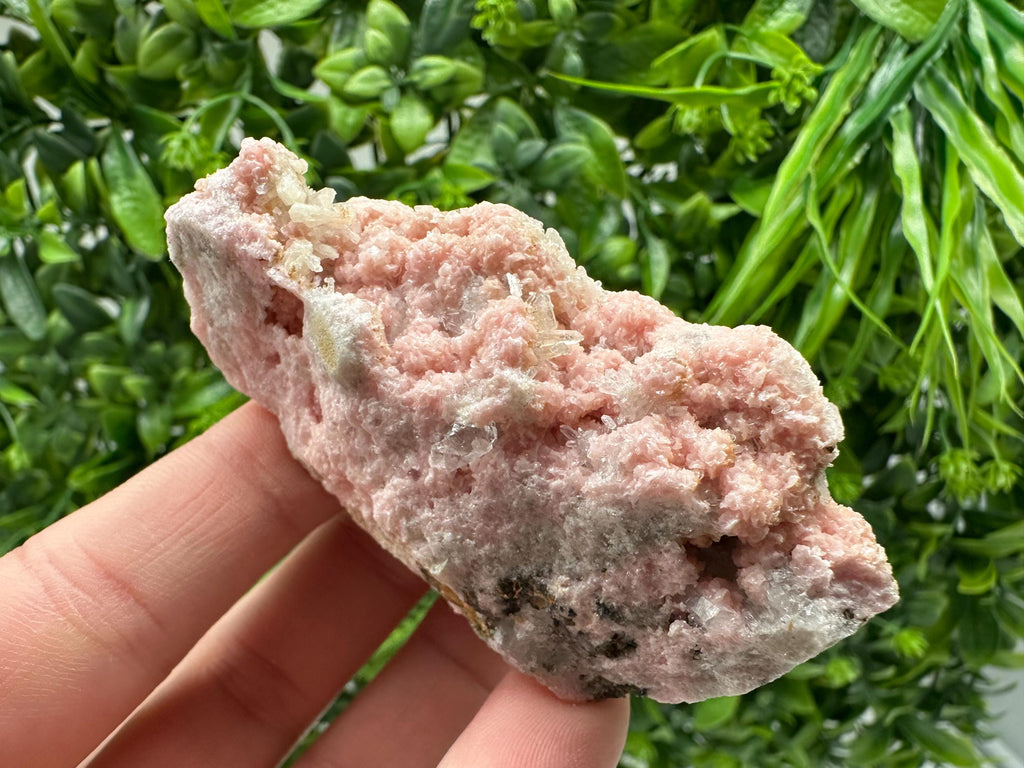 Pink Rhodochrosite Crystal: Starnica Mine, Bulgaria, Home Decor