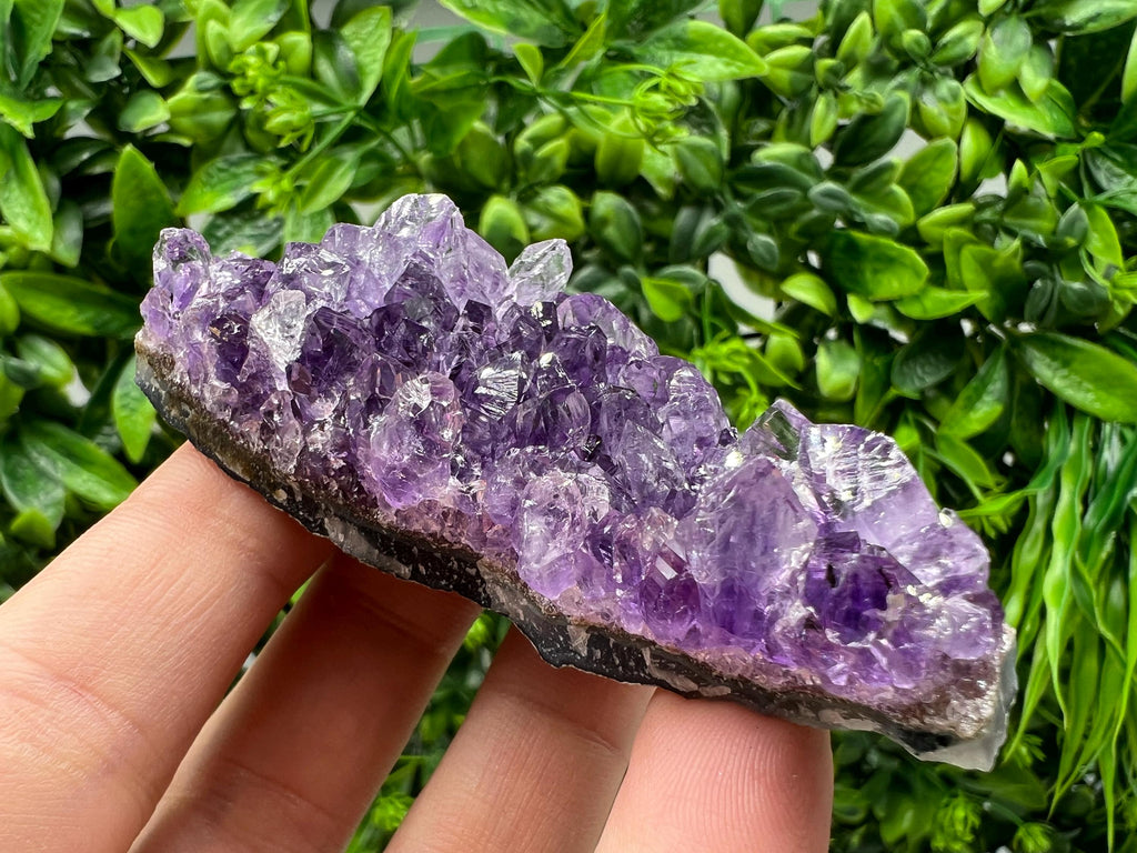 Uruguay Amethyst Cluster, Purple Crystal Home Decor, 55 grams