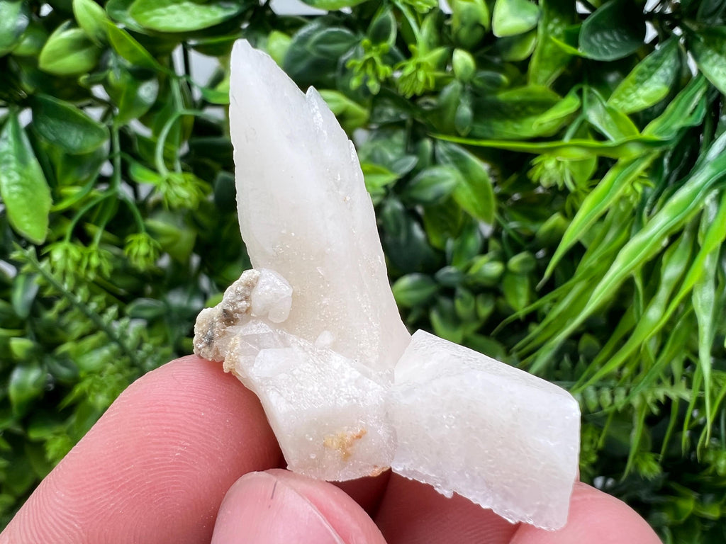 Calcite on Aragonite: Natural Healing Crystal from Bulgaria