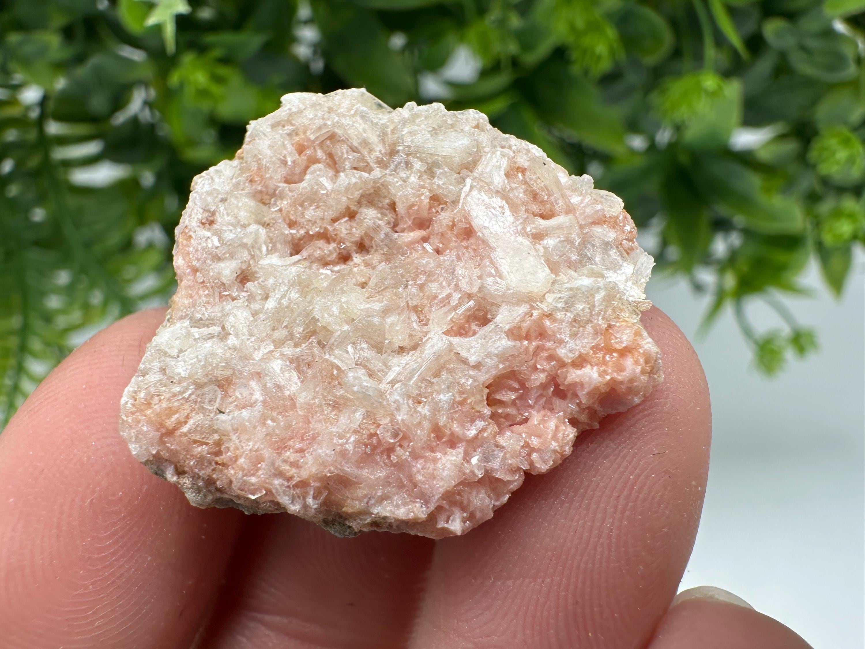 Pink Rhodochrosite Crystal: Starnica Mine, Bulgaria, Home Decor