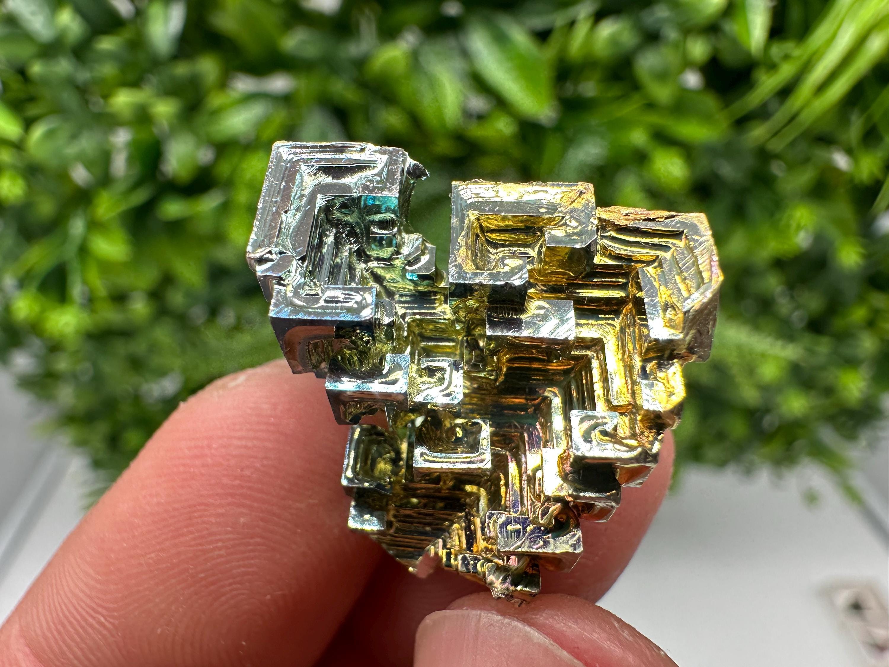 Rainbow Bismuth Crystal: Rare Gemstone Specimen,wholesale Bismuth