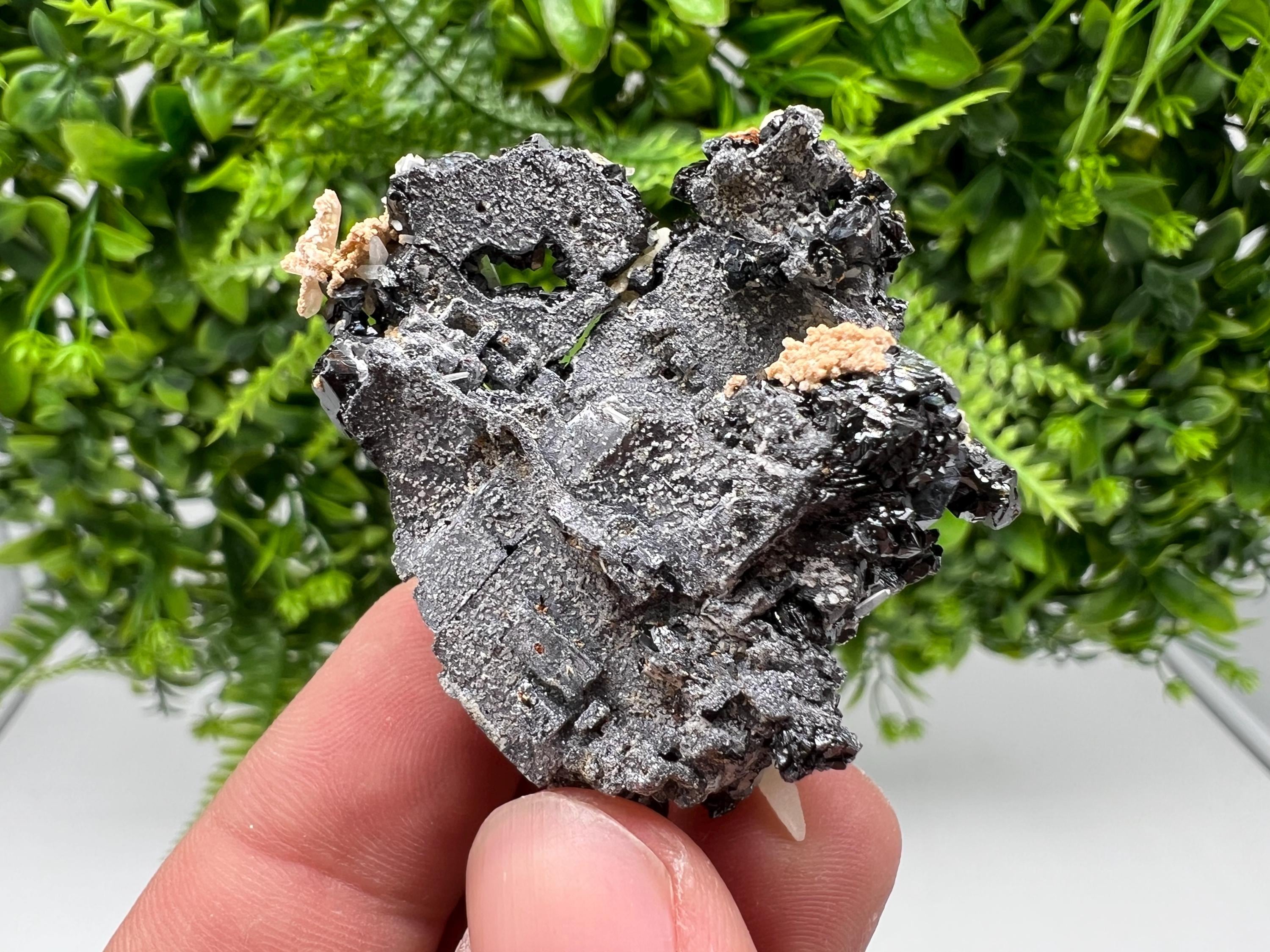Skeletal Galena Mineral Specimen: Madan Bulgaria Collectible Stone
