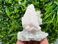 Incredible UV Mangano Calcite on Quartz from Borieva mine,Madan,Bulgaria,natural,collectible mineral specimen,home decor stone,crystal,gift