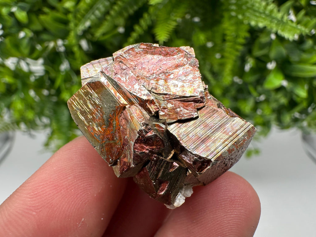 Wonderful Rainbow Pyrite whit Calcite,natural minerals souvenir Crystal,collection stone,rare minerals,home decor,Borieva Bulgaria