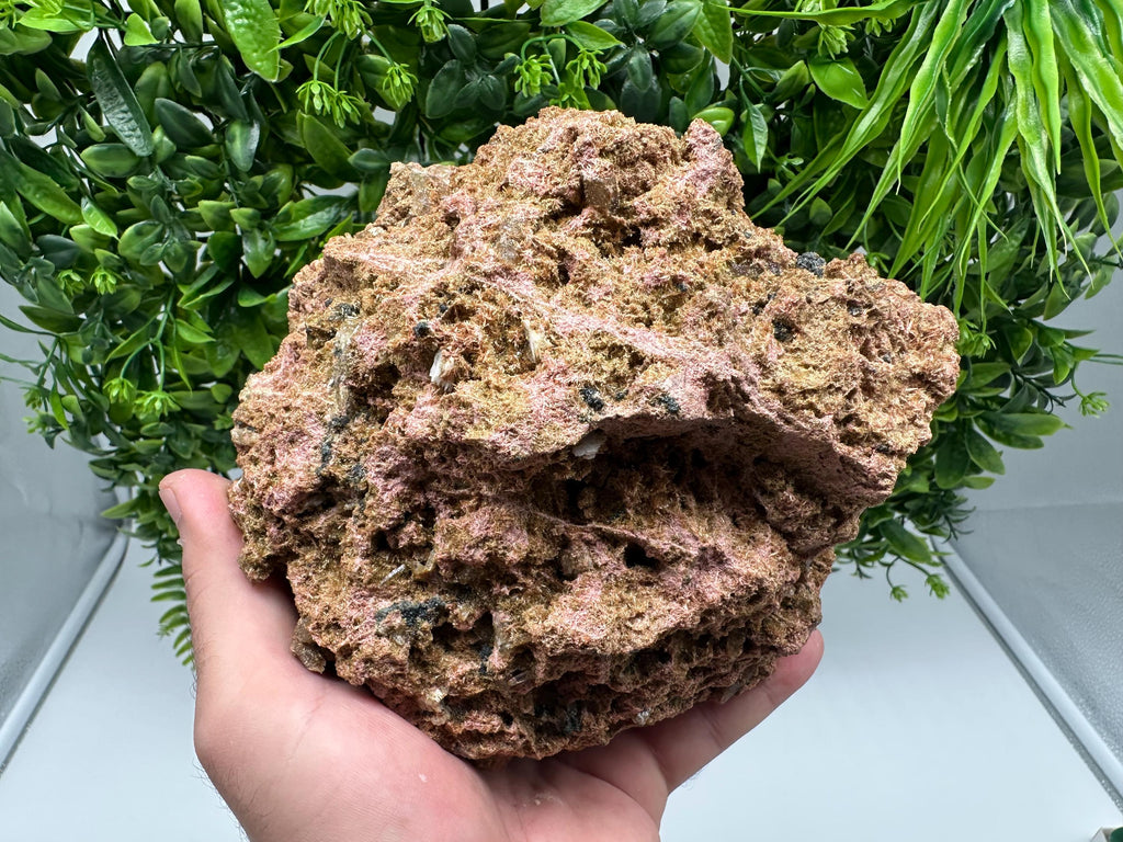 Quartz with Hematite & Iron Oxide: Collectible Mineral Specimen, 9th September Mine