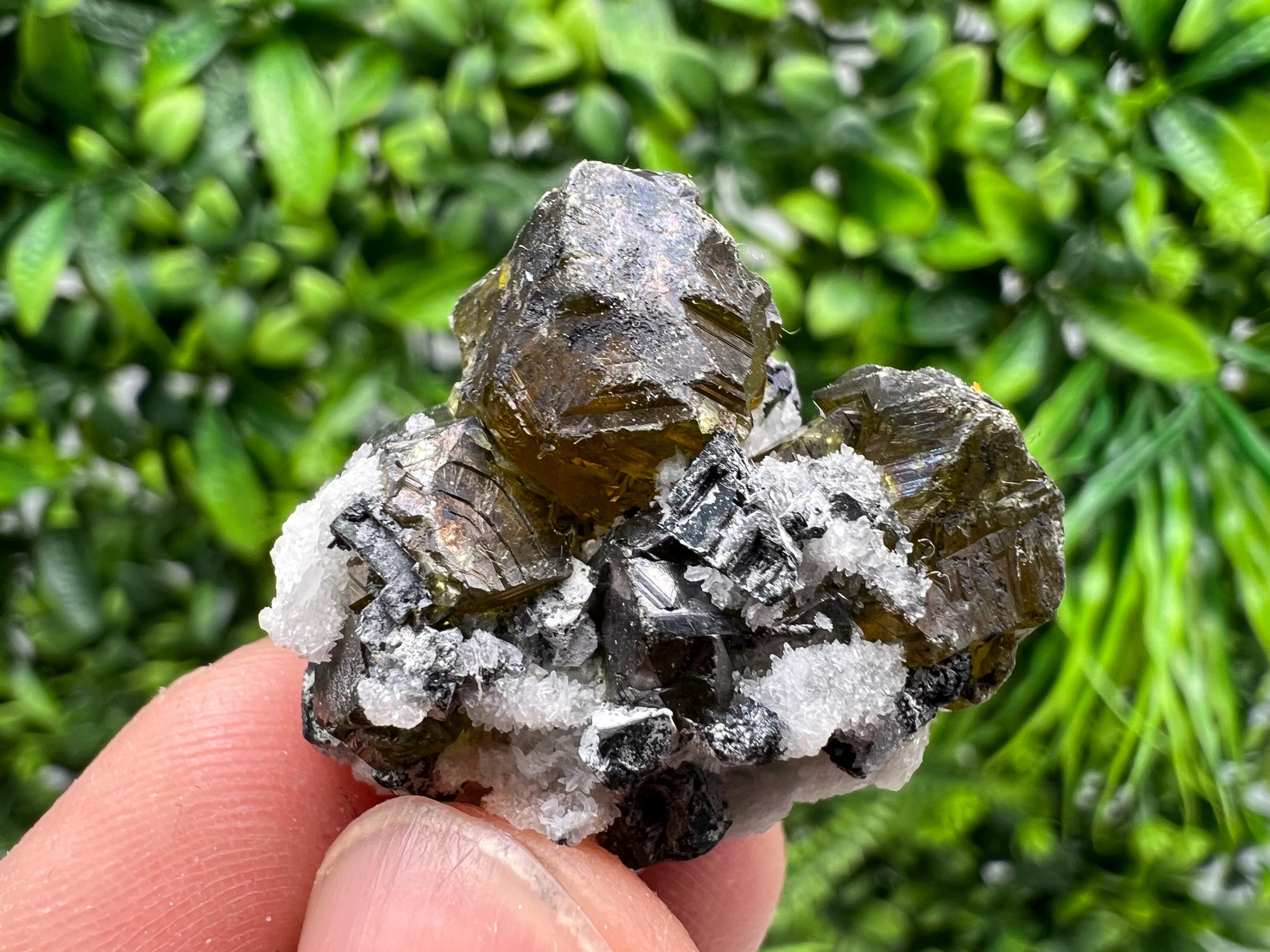 Transparent Sphalerite Gem: Rare Cleiophane Crystal Mineral Stone
