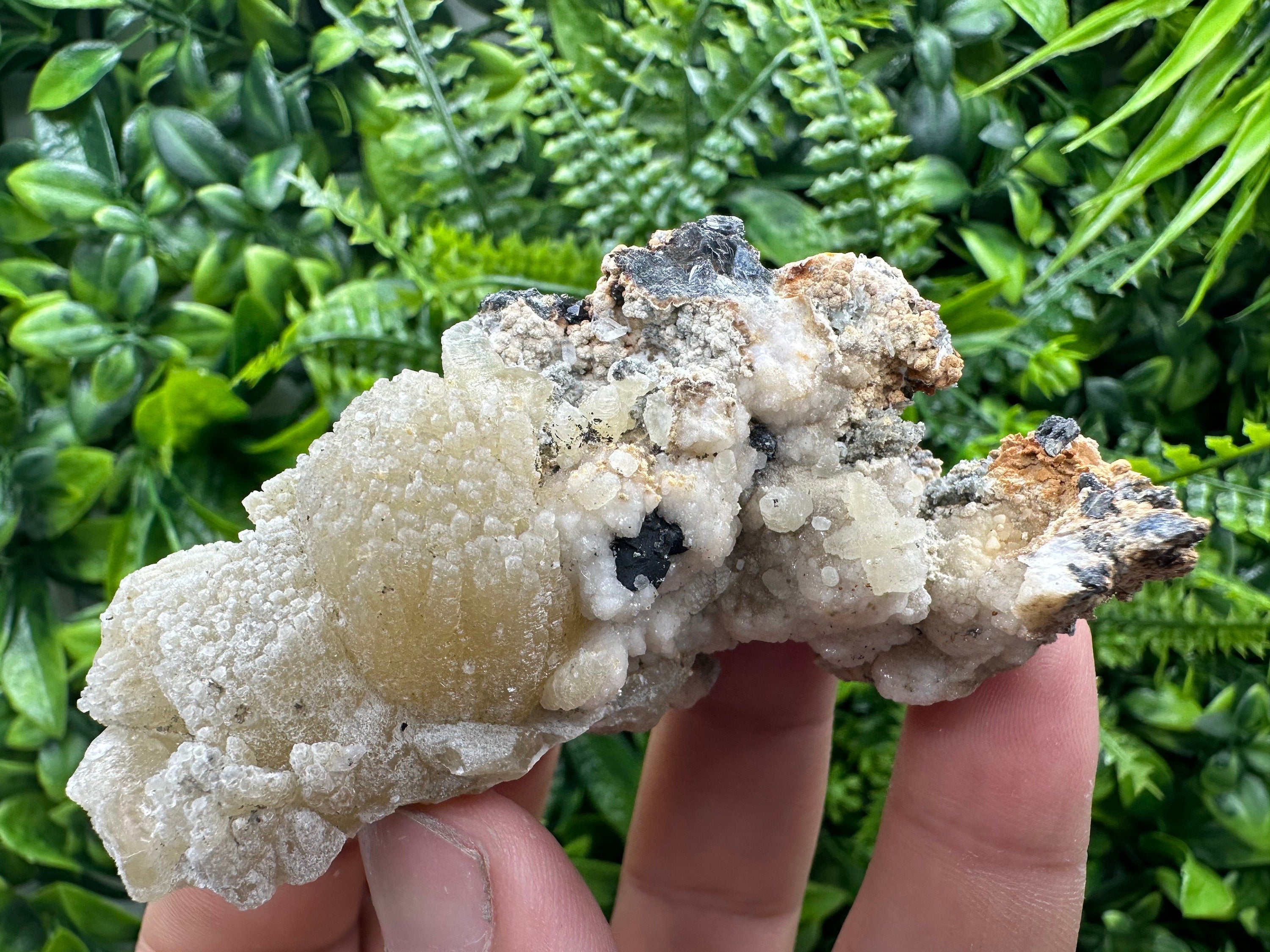 Rare Calcite Cluster: Madan Bulgaria Mineral Souvenir