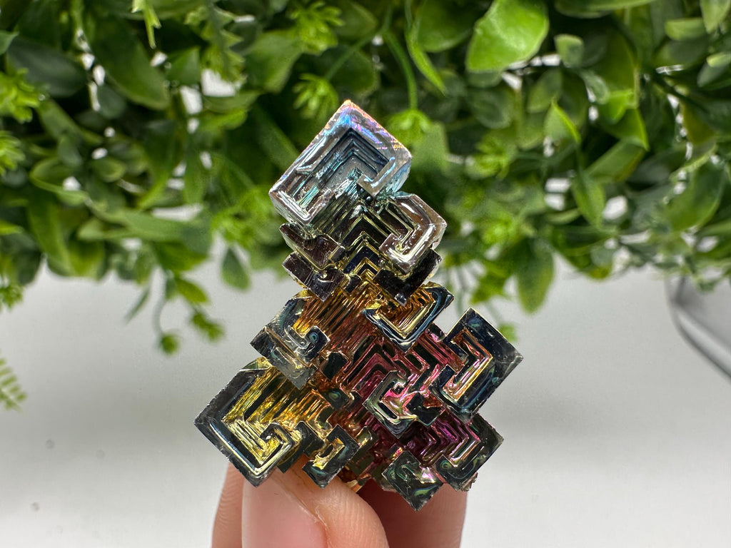 Rainbow Bismuth Crystal: Rare Gemstone Specimen,wholesale Bismuth