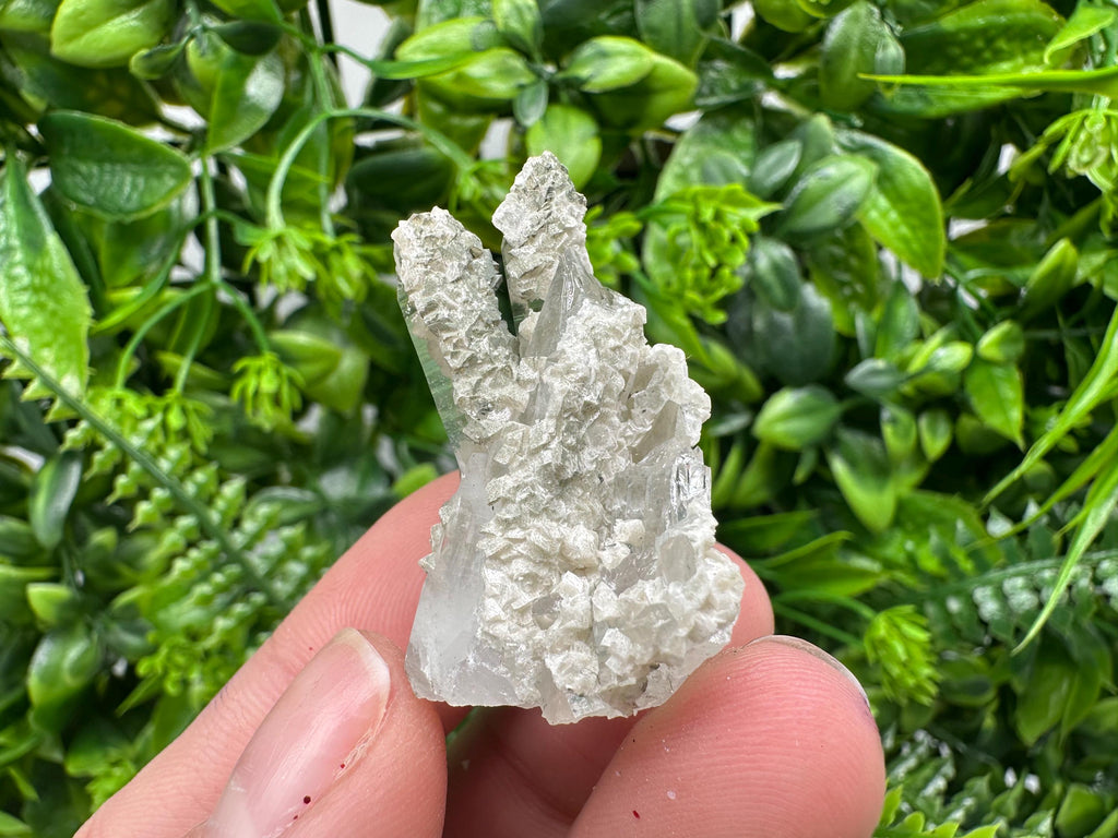 Calcite Quartz on Chlorite Matrix, Borieva Mine Mineral Specimen
