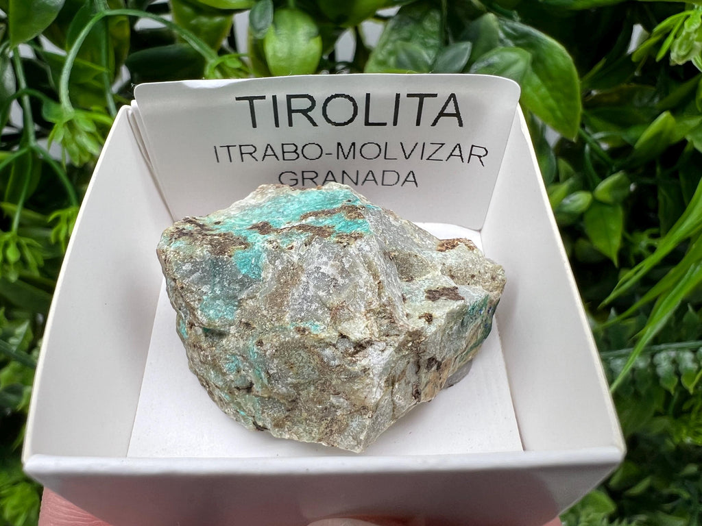 Rare Raw Tirolite Specimen: Granada Spain Mineral Collection