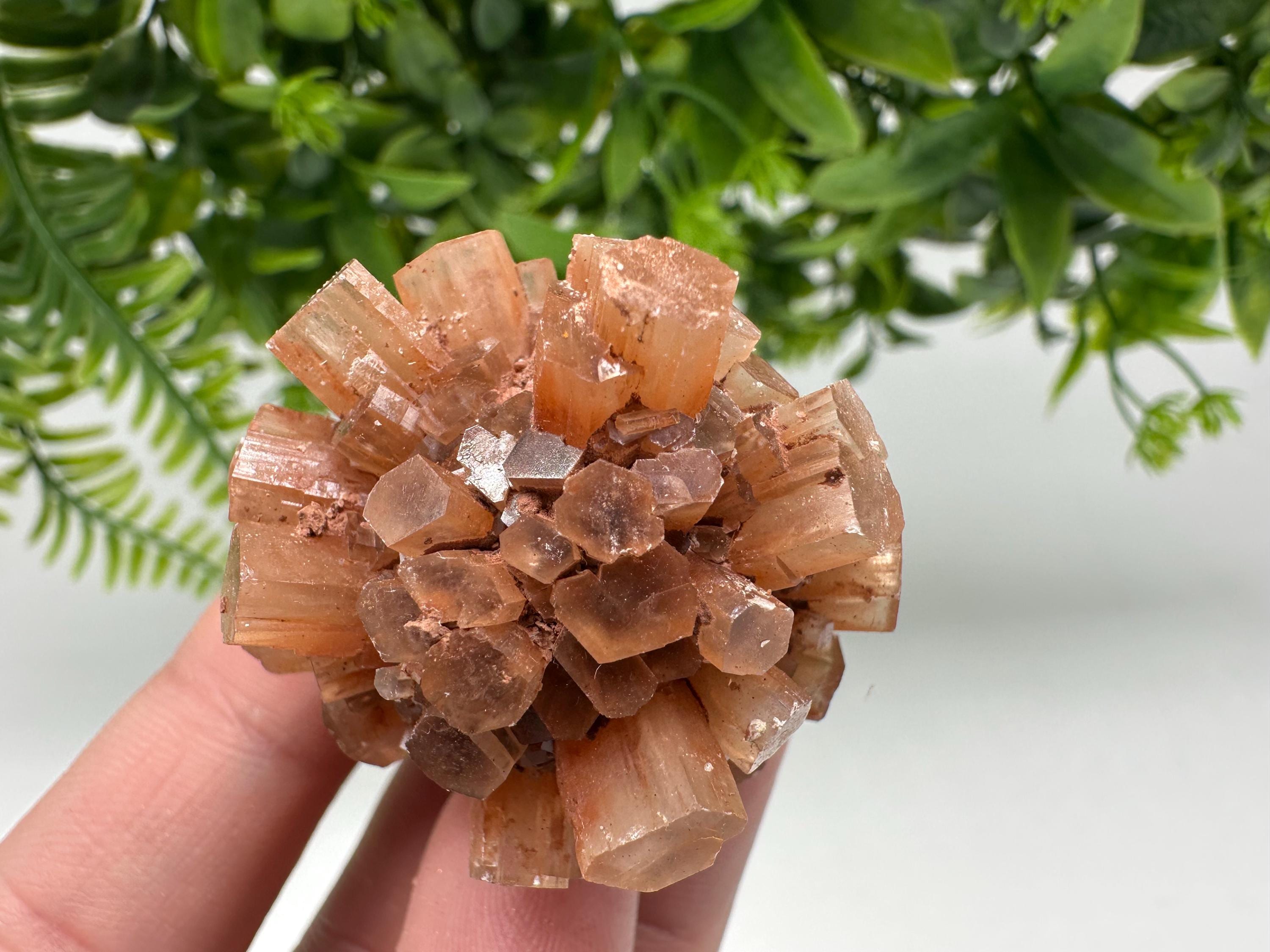 Aragonite Sputnik Cluster: Raw Moroccan Crystal Stone, Home Decor