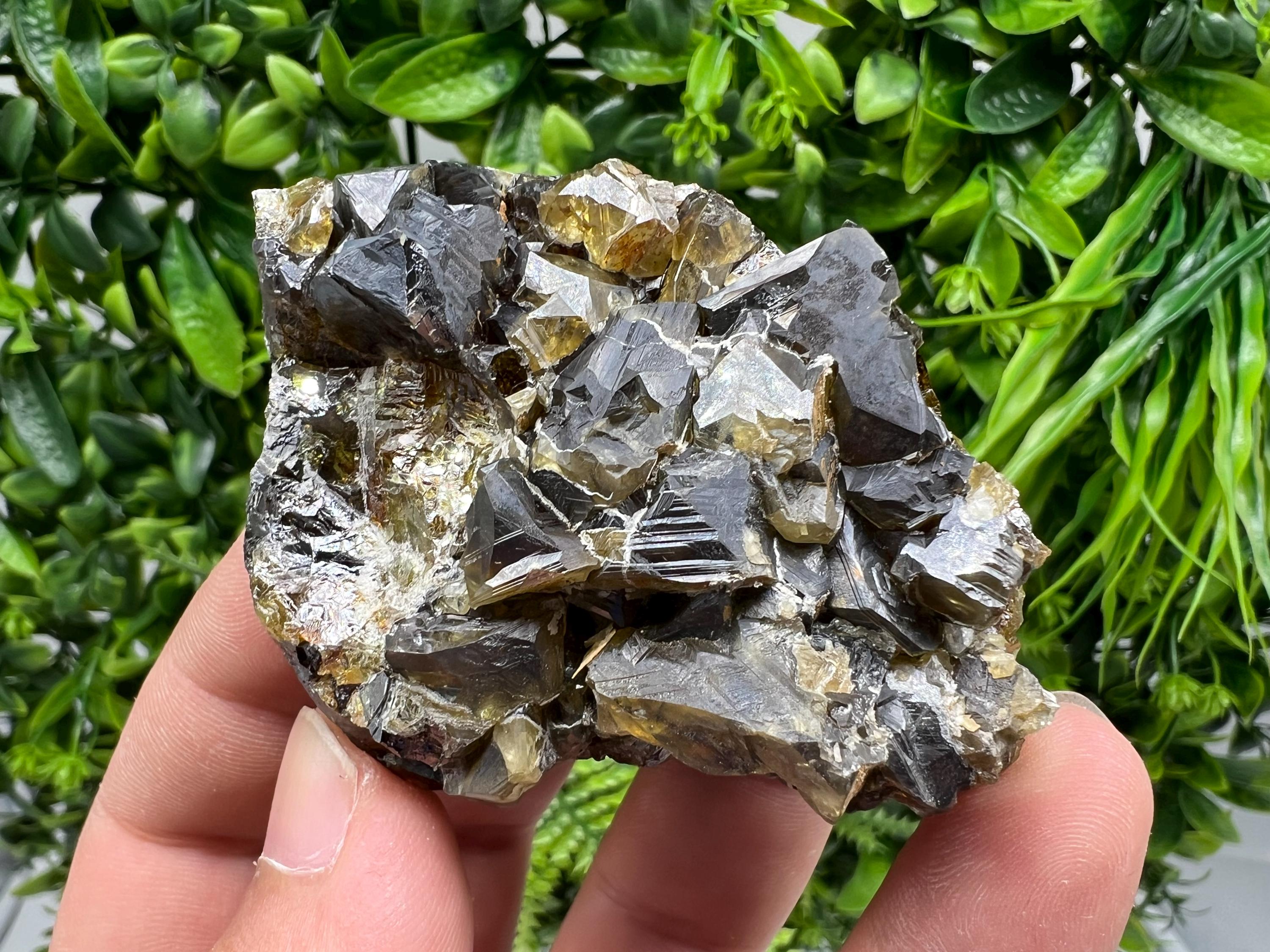 Cleiophane Sphalerite Gem: Rare Transparent Crystal Mineral Stone