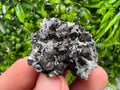 Calcite Sphalerite Galena on Quartz, Borieva Mine Mineral Specimen