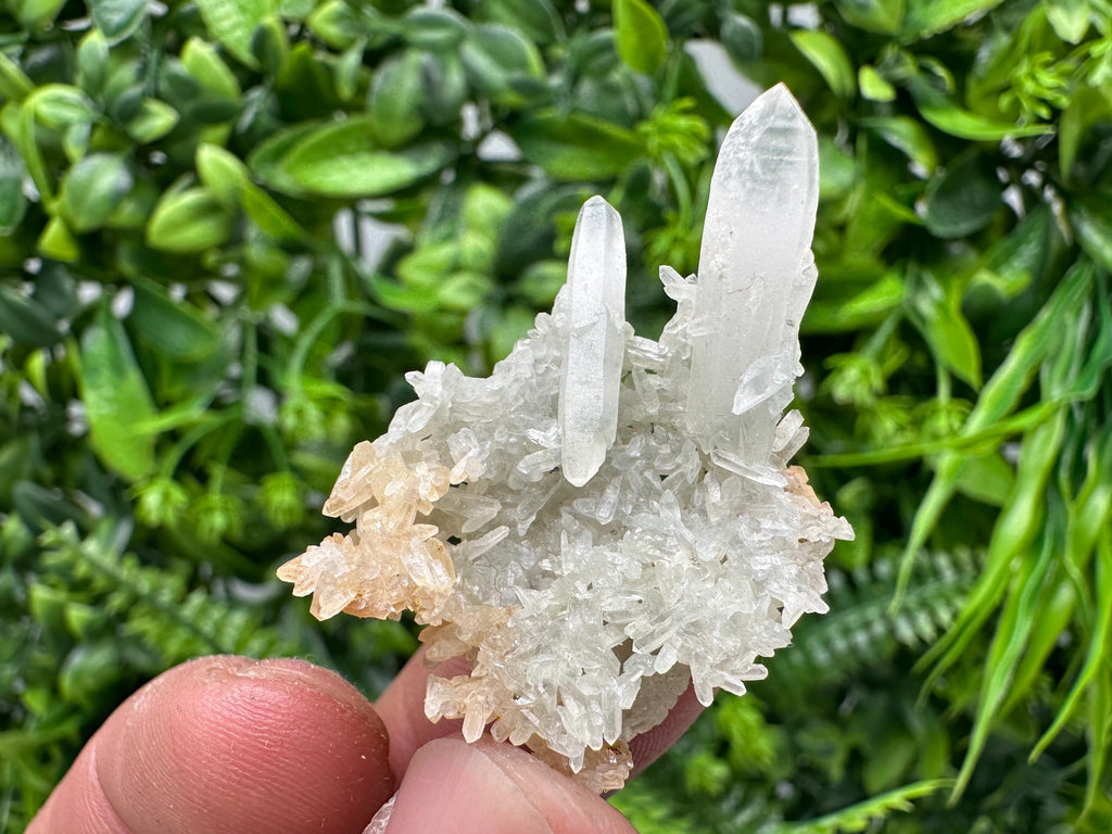 Quartz with Limonite, Natural Mineral Specimen