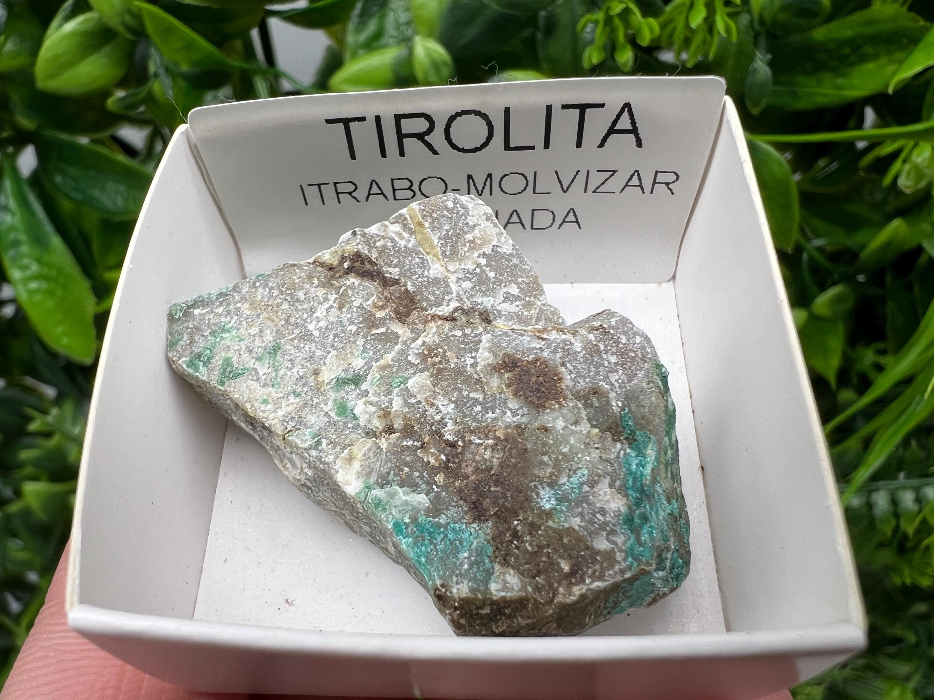 Rare Raw Tirolite Mineral Specimen: Granada, Spain Crystal Collection