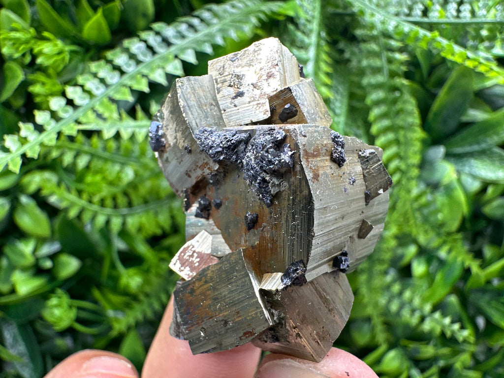 Natural Pyrite Crystal: Shiny Fool's Gold Mineral Souvenir