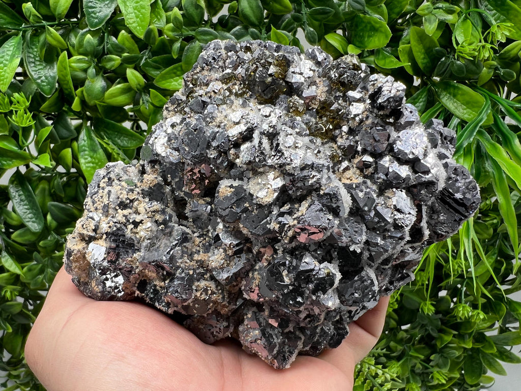 Rare Galena, Sphalerite, Pyrite Mineral Specimen: Krushev Dol Mine