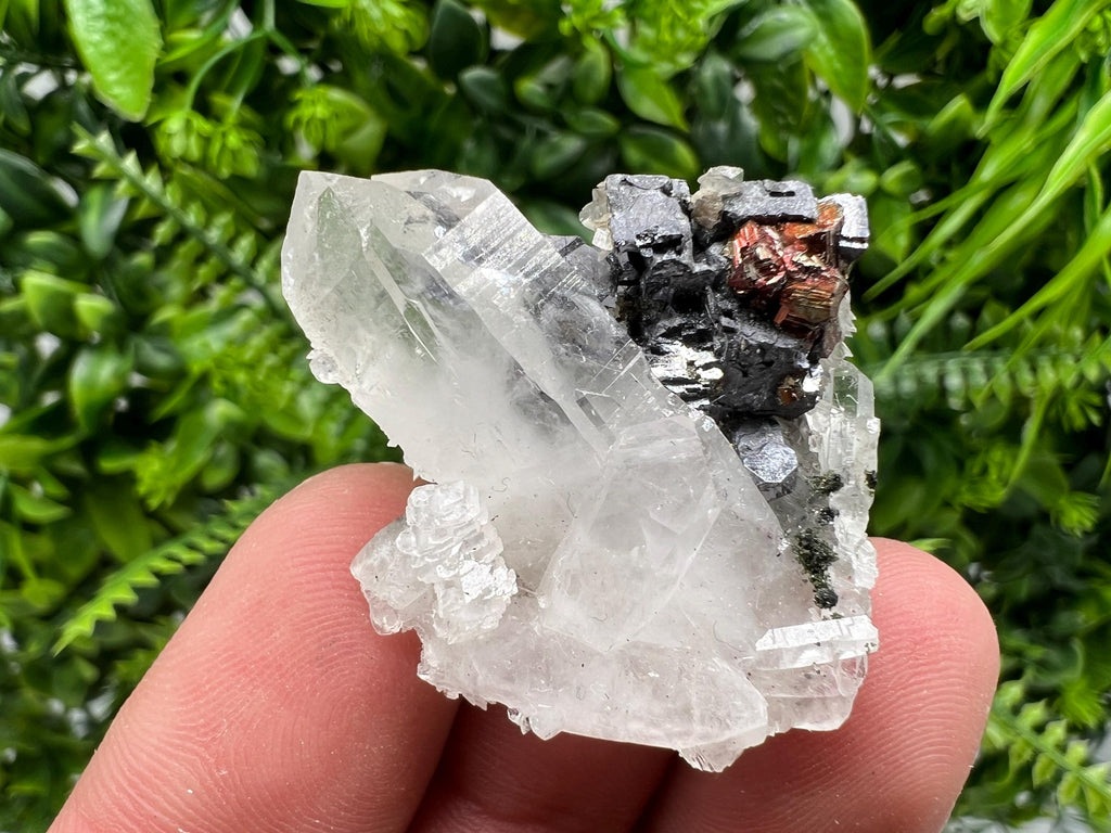 Stunning Quartz whit Galena,Pyrite,from Borieva mine,Bulgaria,natural,collectible mineral specimen,home decor stone,collection minerals,gift