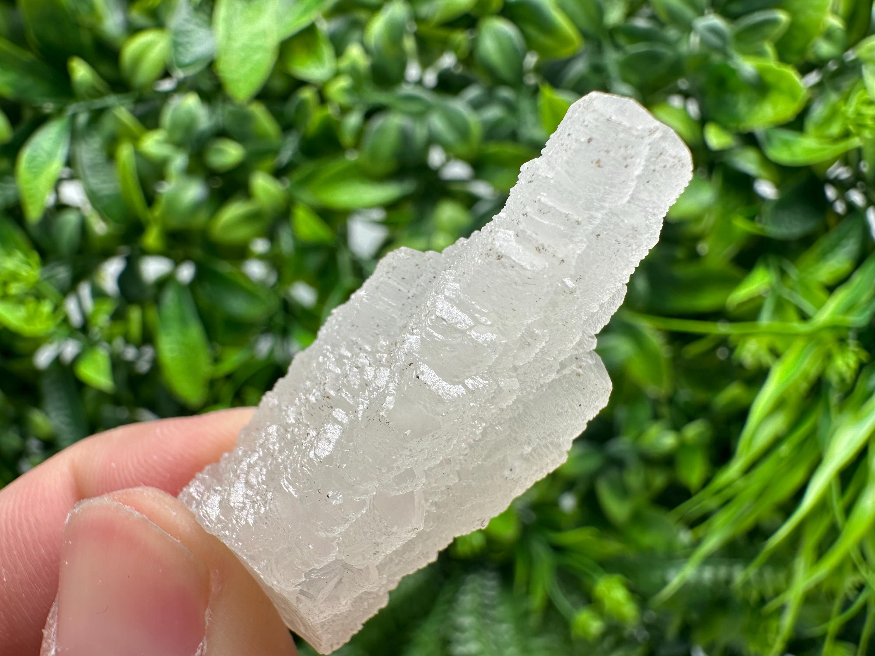Fluorescent Mangano Calcite Specimen: Rhodopes, Bulgaria Mineral Decor