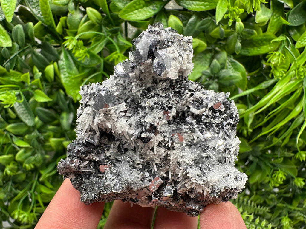 Galena Sphalerite Calcite Pyrite Quartz Mineral Specimen, Borieva Mine Souvenir Crystal Home Decor