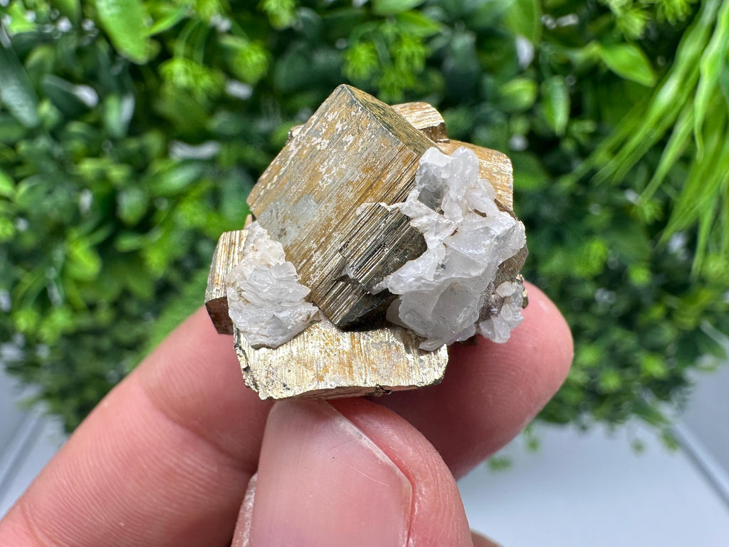 Wonderful Rainbow Pyrite whit Calcite,natural minerals souvenir Crystal,collection stone,rare minerals,home decor,Borieva Bulgaria