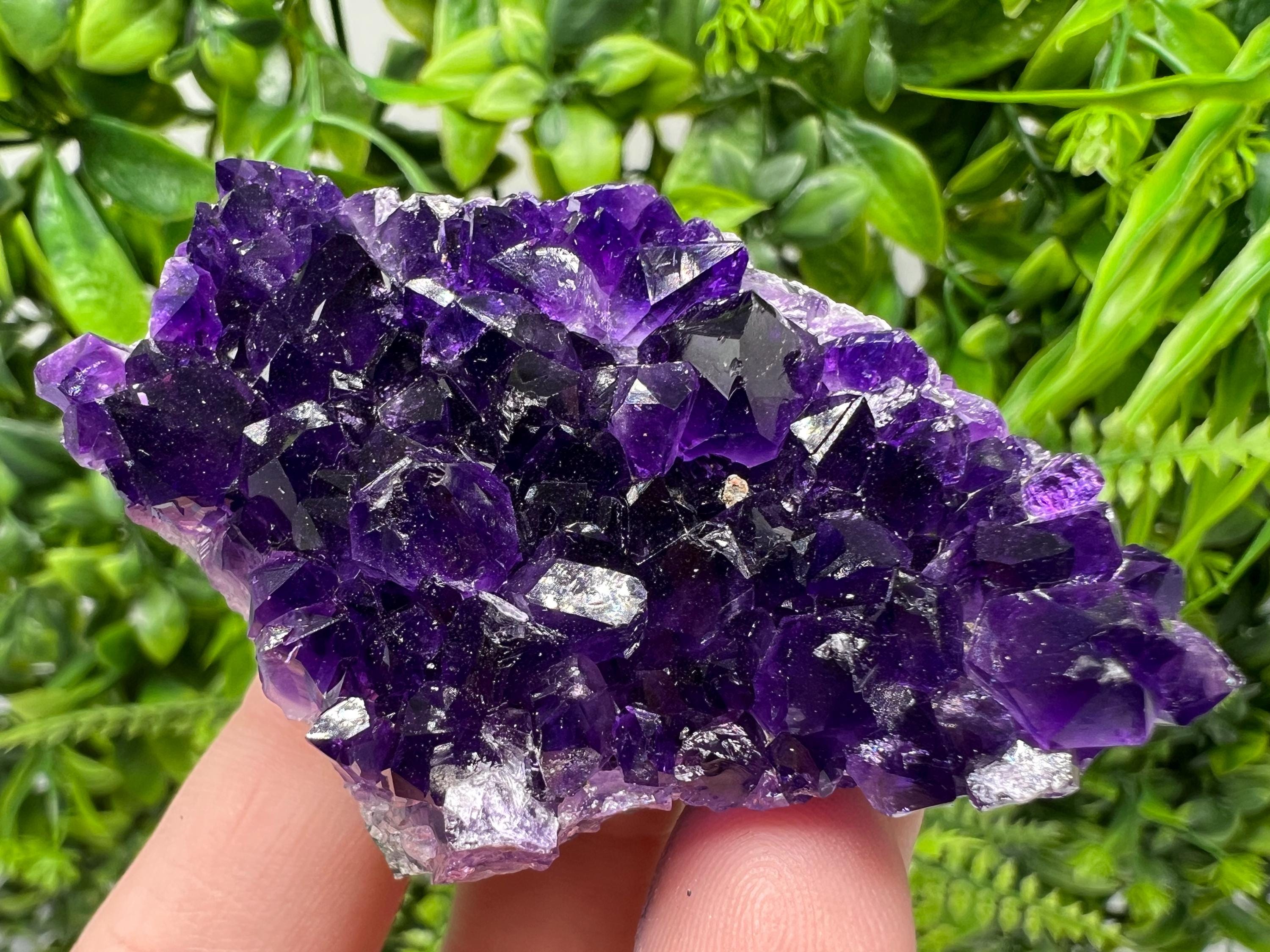 Purple Amethyst Crystal from Uruguay: Natural Energy Stone