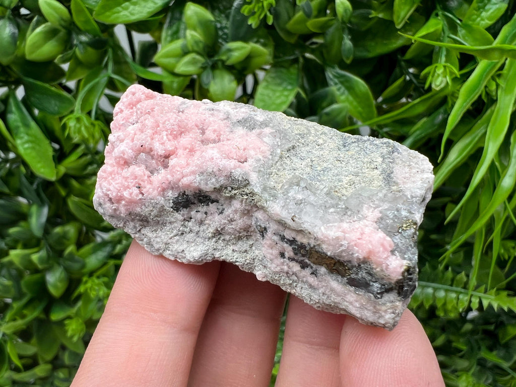 Pink Rhodochrosite Crystal, Starnica Mine, Bulgaria, Mineral Decor