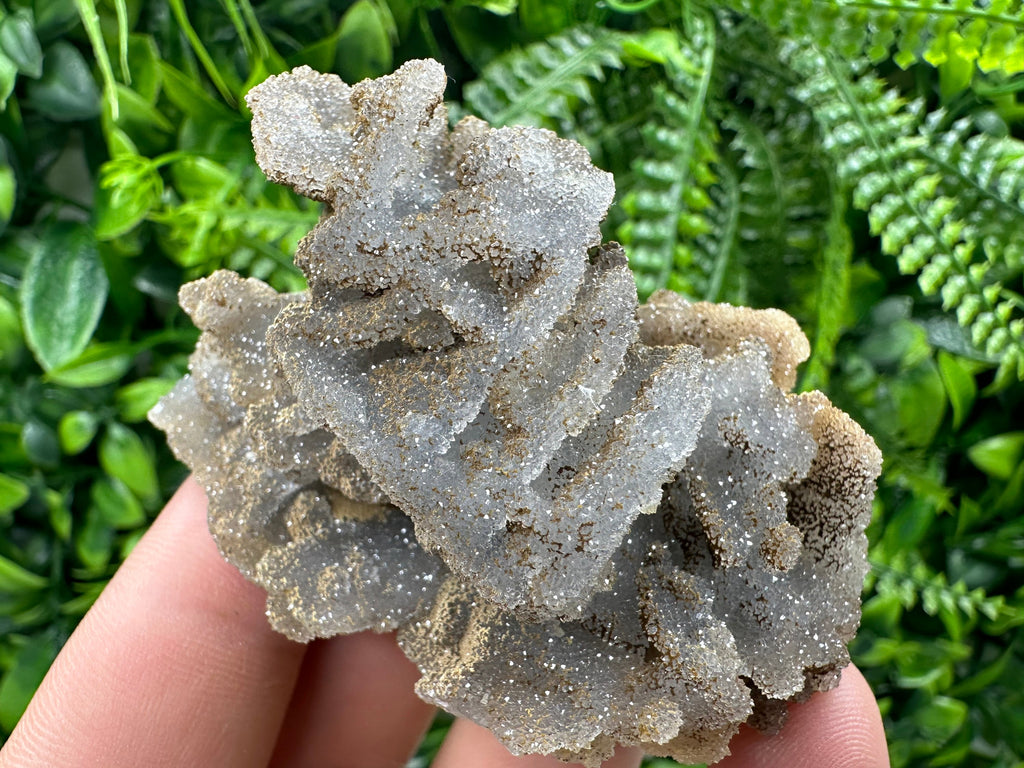 Chlorite Chalcedony Quartz Cluster, Madan Bulgaria