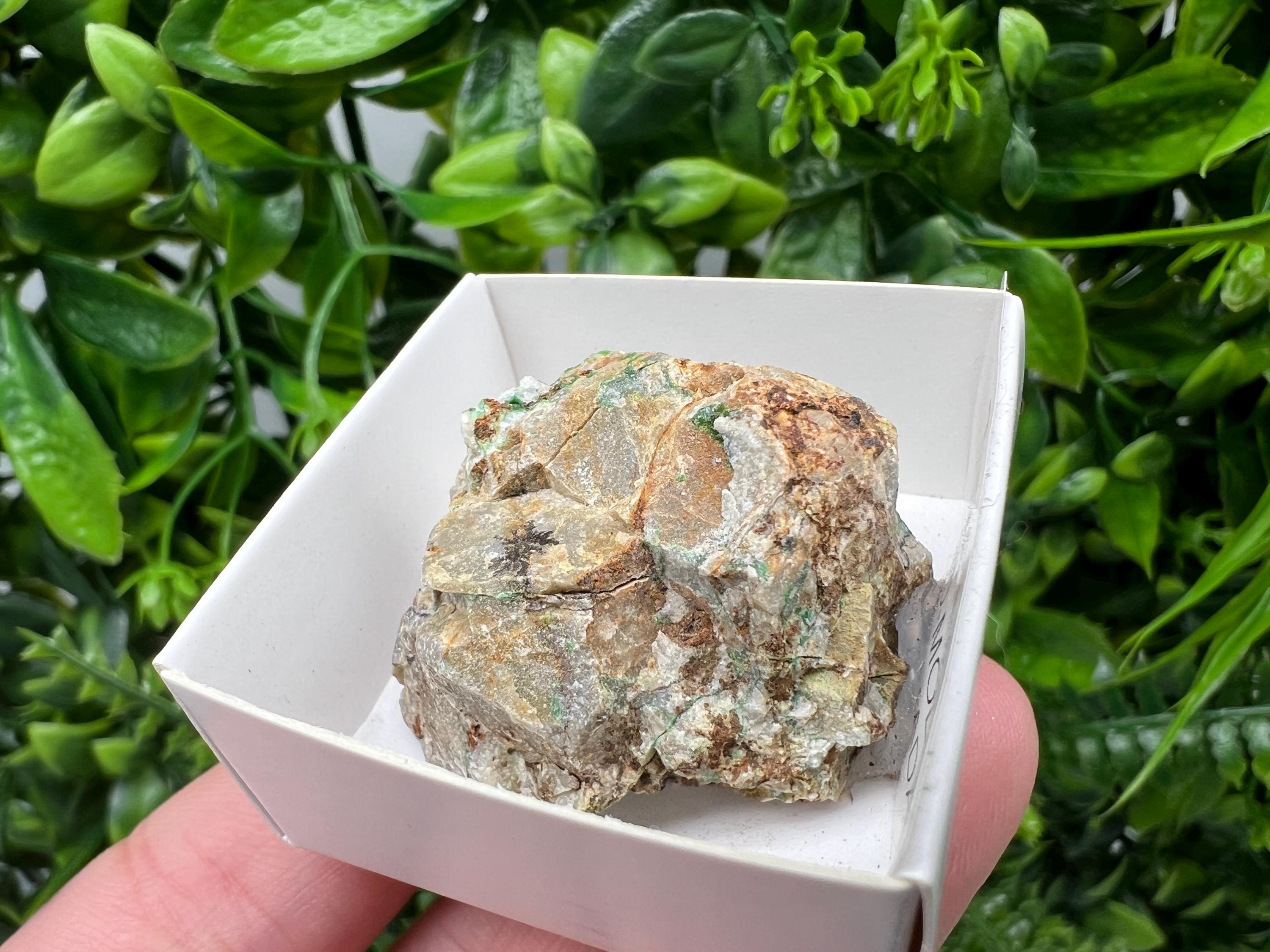 Rare Raw Tirolite Specimen: Granada Spain Mineral Collection (3.5/3 cm)