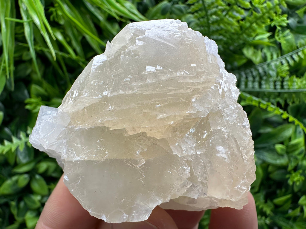 Mangano Calcite with Galena: Natural Minerals Souvenir from Borieva Mine, Bulgaria (7/7/3cm)