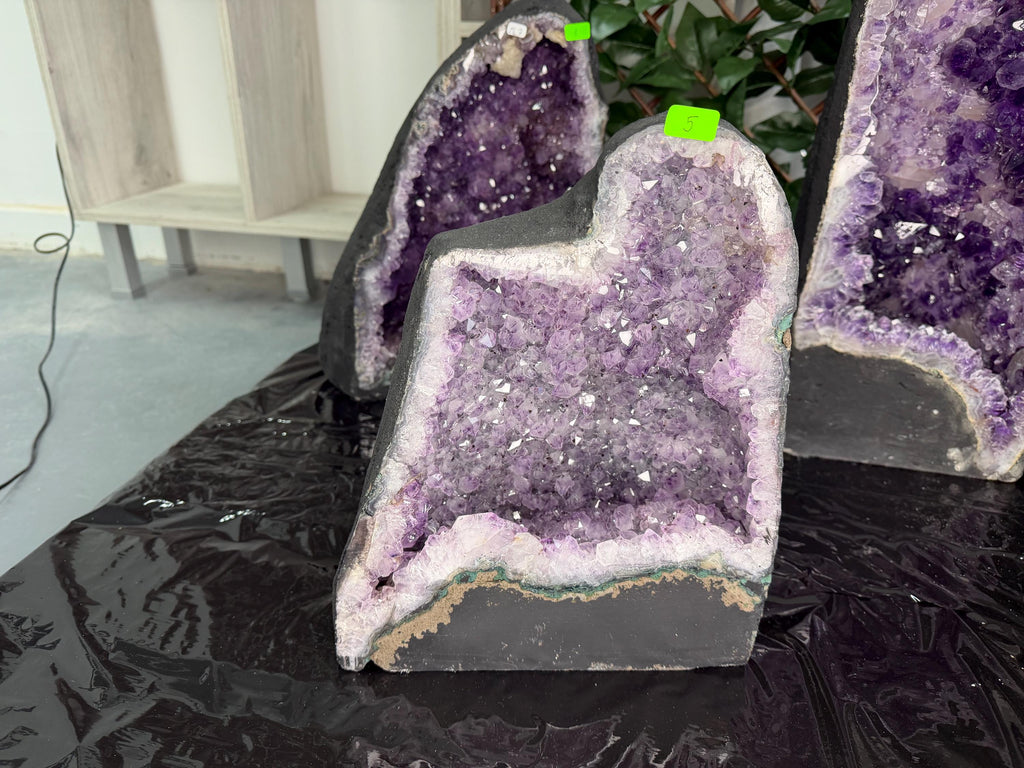 Large Amethyst Geode, Brazil Mineral Specimen, Purple Quartz