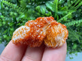 Red Vanadinite on Barite, Moroccan Crystal Specimen