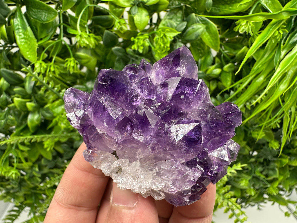 Uruguay Amethyst Cluster: Purple Quartz Crystal, Home Decor