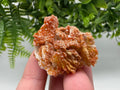 Red Vanadinite on Barite from Marocco,crystal minerals Speciment cluster Vanadinite crystal Vanadinite Geology Vanadinite cluster minerals