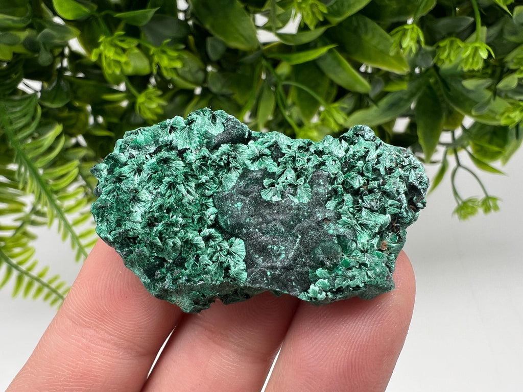 Green Polished Malachite Crystal, Congo Minerals, Chakra Stone