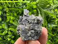 Pyrite on Galena with Quartz, Borieva Mine Mineral Specimen