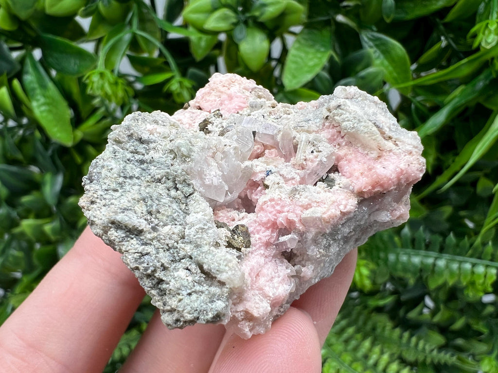 Pink Rhodochrosite Mineral Specimen, Davidcovo Bulgaria