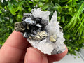 Aesthetic Natural shiny Galena whit Siderite and Quartz from 9 th September mine,Bulgaria,collection specimen,rare galena,Galena cluster