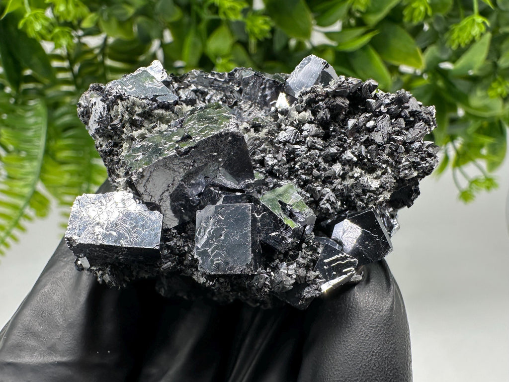 Galena Sphalerite on Quartz, Bulgaria Crystal Specimen