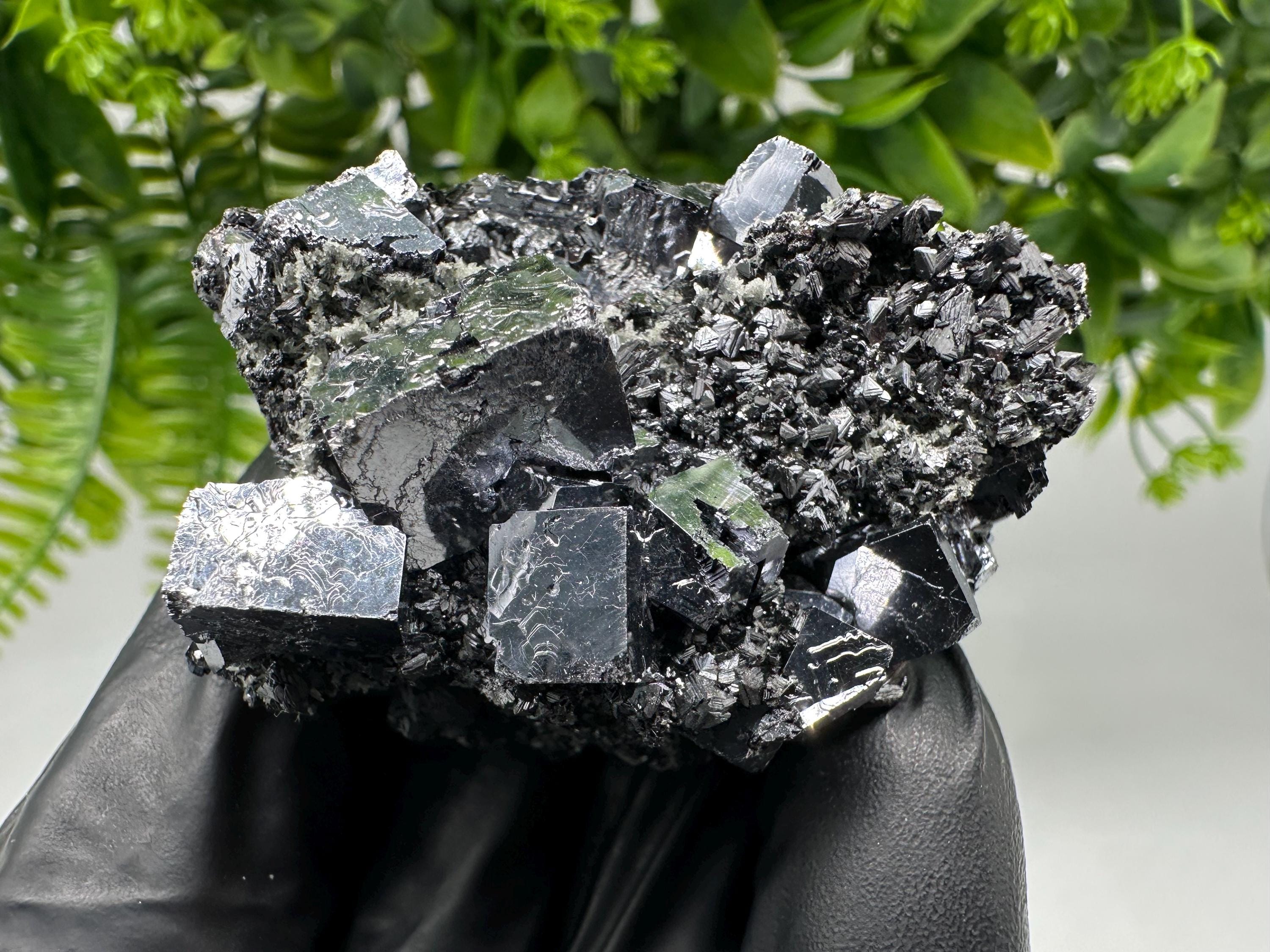 Galena Sphalerite on Quartz, Bulgaria Crystal Specimen