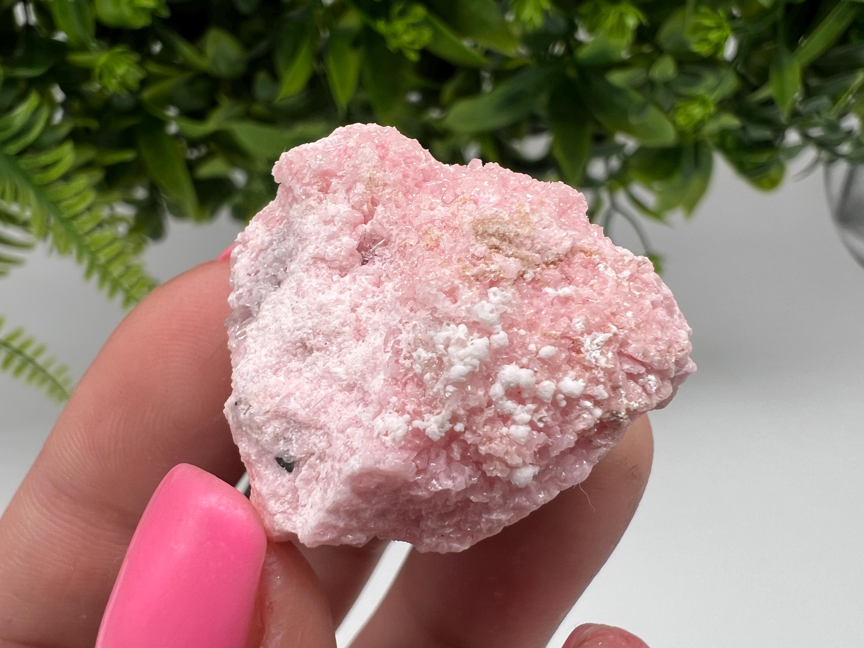 RARE Rhodochrosite with Calcite, Starnica Mine, Bulgaria