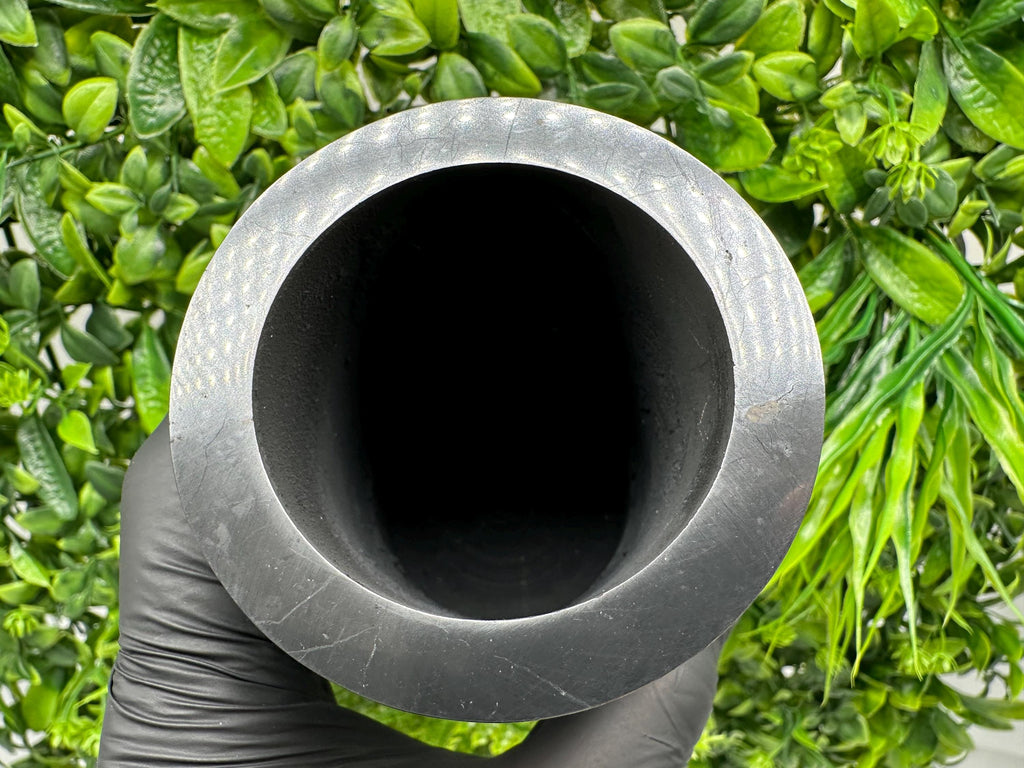 Shungite Cup (100mm): Polished Stone Water Cup, Chakra Healing